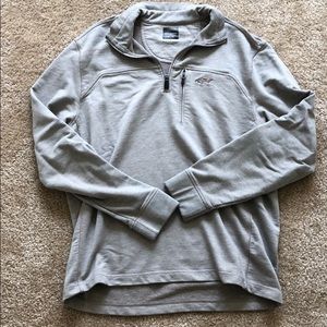 Greg Norman long sleeve half zip sweater - golf